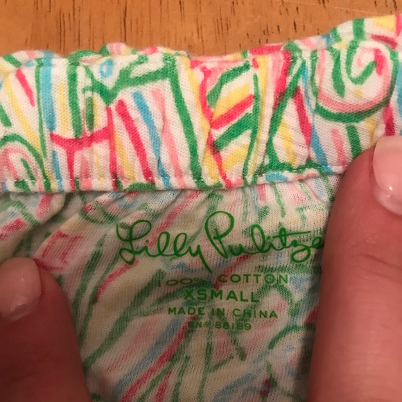 Lilly Pulitzer tube top -size XS, strapless - Picture 2 of 3